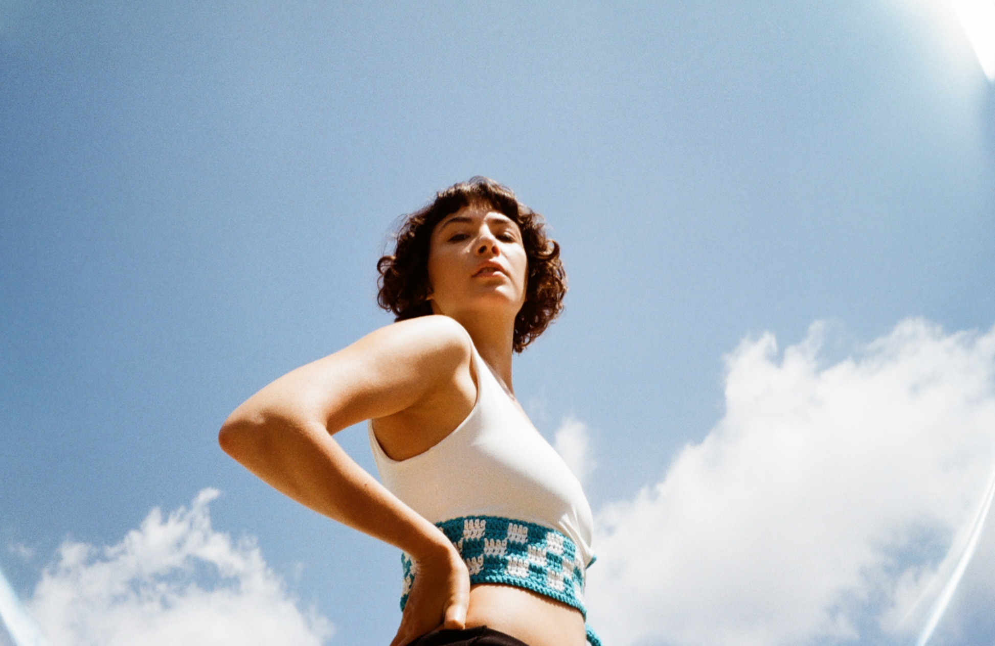 crochet swimwear top