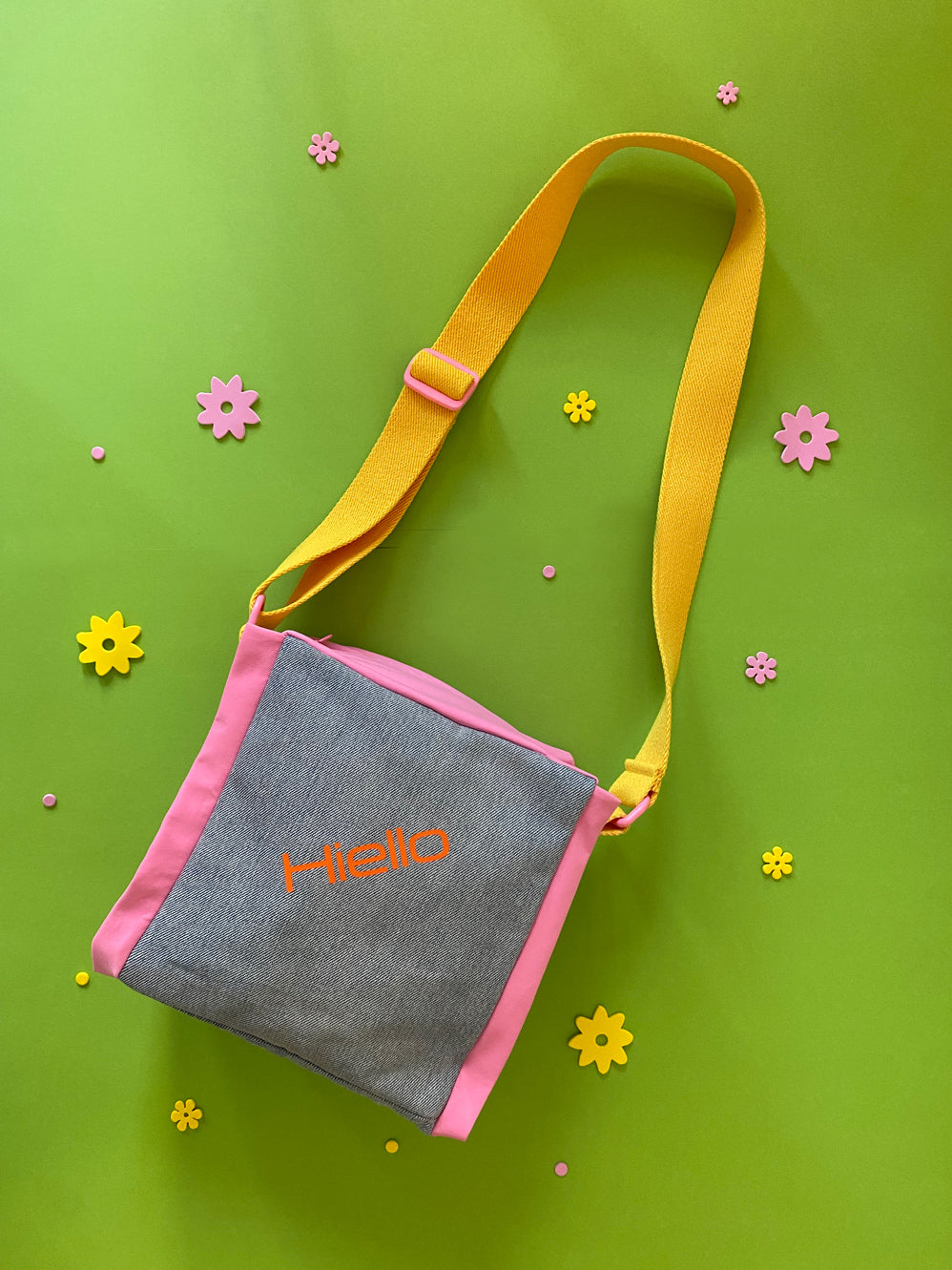upcycled denim tote bag